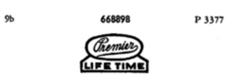 Premier LIFE TIME Logo (DPMA, 29.04.1953)