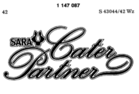 SARA Cater Partner Logo (DPMA, 12.03.1986)