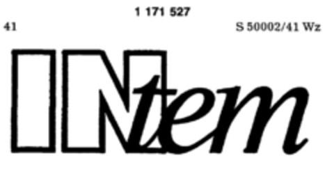 INtem Logo (DPMA, 12.03.1990)