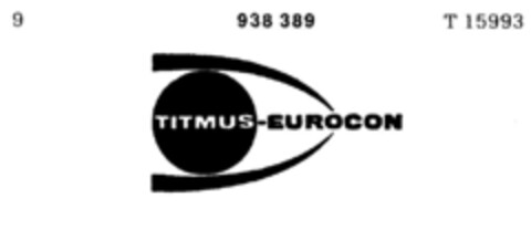 TITMUS-EUROCON Logo (DPMA, 16.11.1973)