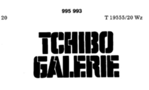 TCHIBO GALERIE Logo (DPMA, 13.06.1979)