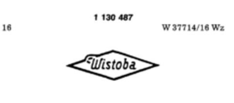 Wistoba Logo (DPMA, 14.12.1987)