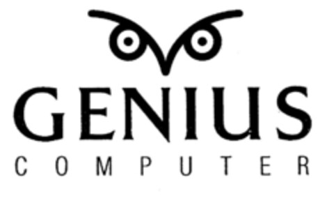 GENIUS COMPUTER Logo (DPMA, 18.09.1990)