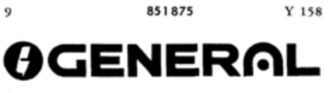 GENERAL Logo (DPMA, 10/12/1965)