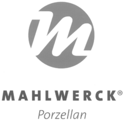 m MAHLWERCK Porzellan Logo (DPMA, 17.02.2008)