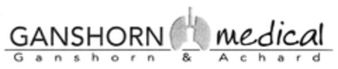 GANSHORN medical Ganshorn & Achard Logo (DPMA, 07/28/2008)