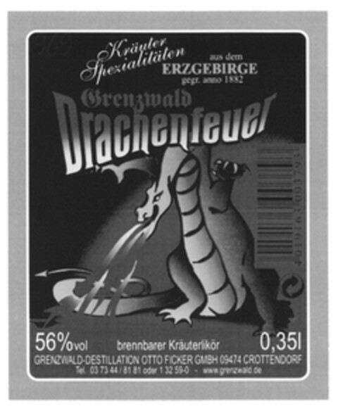 Grenzwald Drachenfeuer Logo (DPMA, 06.03.2010)