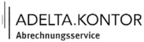 ADELTA.KONTOR Abrechnungsservice Logo (DPMA, 24.09.2010)