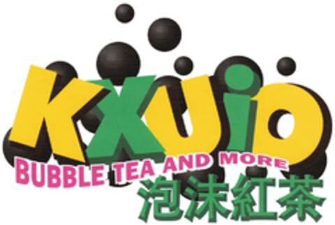 KXUIO BUBBLE TEA AND MORE Logo (DPMA, 24.03.2011)