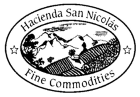 Hacienda San Nicolás Fine Commodities Logo (DPMA, 07/21/2011)