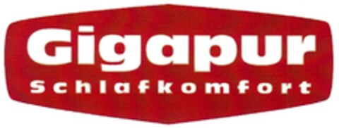 Gigapur Schlafkomfort Logo (DPMA, 01.12.2011)