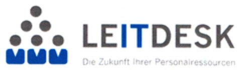 LEITDESK Die Zukunft Ihrer Personalressourcen Logo (DPMA, 05.01.2013)