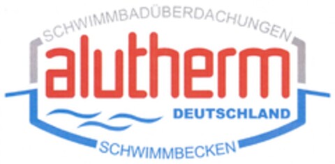 alutherm DEUTSCHLAND SCHWIMMBECKEN SCHWIMMBADÜBERDACHUNGEN Logo (DPMA, 16.10.2013)