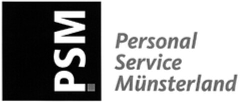 PSM Personal Service Münsterland Logo (DPMA, 09/01/2014)