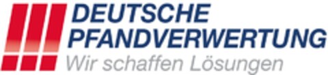 DEUTSCHE PFANDVERWERTUNG Wir schaffen Lösungen Logo (DPMA, 09/03/2017)