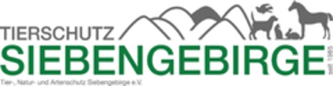 TIERSCHUTZ SIEBENGEBIRGE seit 1985 Tier-, Natur- und Artenschutz Siebengebirge e.V. Logo (DPMA, 03.11.2019)