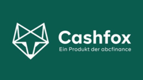 Cashfox Ein Produkt der abcfinance Logo (DPMA, 05/04/2020)