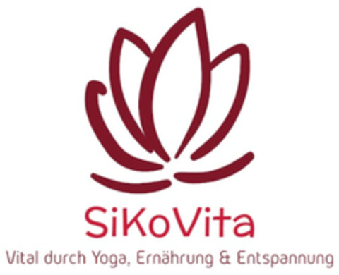 SiKoVita Vital durch Yoga, Ernährung & Entspannung Logo (DPMA, 14.12.2021)