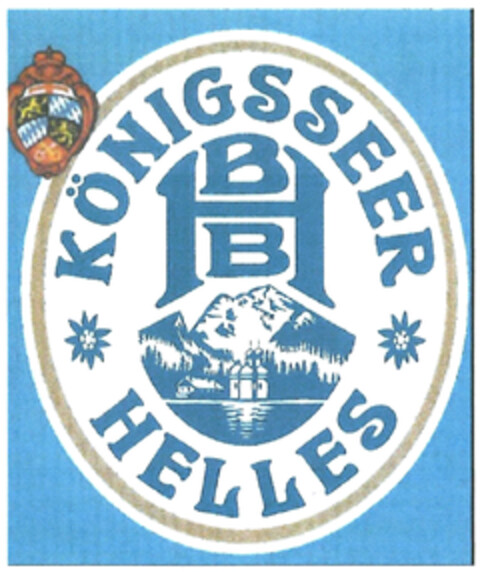 KÖNIGSSEER BHB HELLES Logo (DPMA, 04.01.2022)