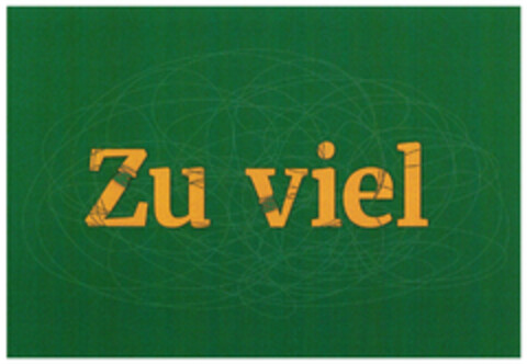 Zu viel Logo (DPMA, 10/26/2023)