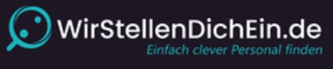 WirStellenDichEin.de Einfach clever Personal finden Logo (DPMA, 14.09.2023)