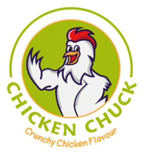 CHICKEN CHUCK Crunchy Chicken Flavour Logo (DPMA, 12/30/2023)