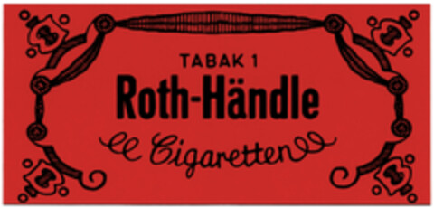 TABAK 1 Roth-Händle Zigaretten Logo (DPMA, 09.01.2024)