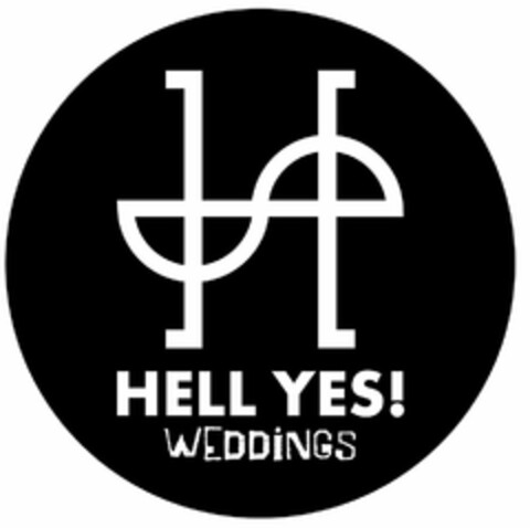 H HELL YES! WEDDINGS Logo (DPMA, 06.03.2024)