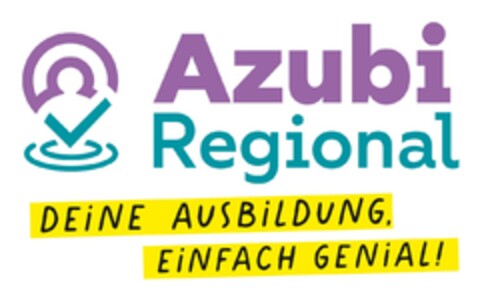 Azubi Regional DEiNE AUSBiLDUNG, EiNFACH GENiAL! Logo (DPMA, 22.01.2024)