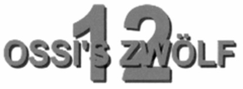 OSSI'S ZWÖLF Logo (DPMA, 04.11.2005)