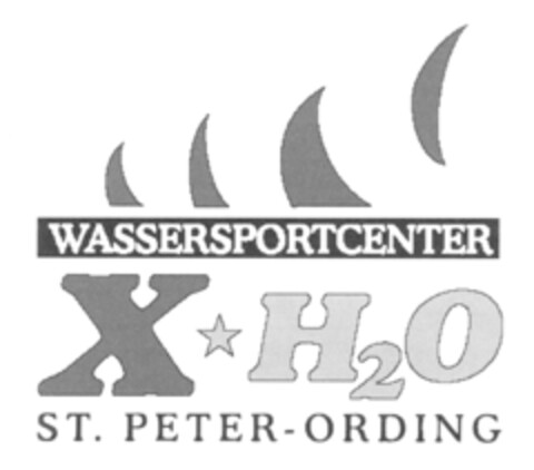 WASSERSPORTCENTER X H2O ST. PETER-ORDING Logo (DPMA, 26.04.2006)