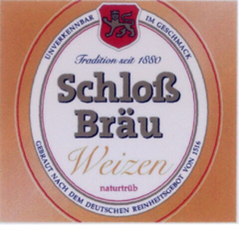 Schloß Bräu Weizen naturtrüb Logo (DPMA, 05/08/2006)