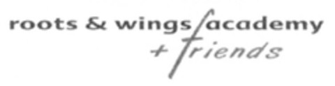 roots & wings academy + friends Logo (DPMA, 04.10.2006)