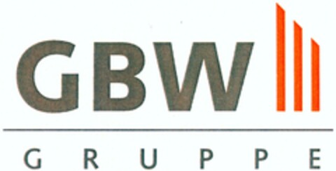 GBW GRUPPE Logo (DPMA, 29.10.2007)