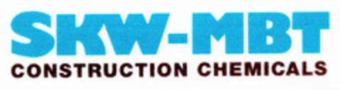 SKW-MBT CONSTRUCTION CHEMICALS Logo (DPMA, 06.05.1998)