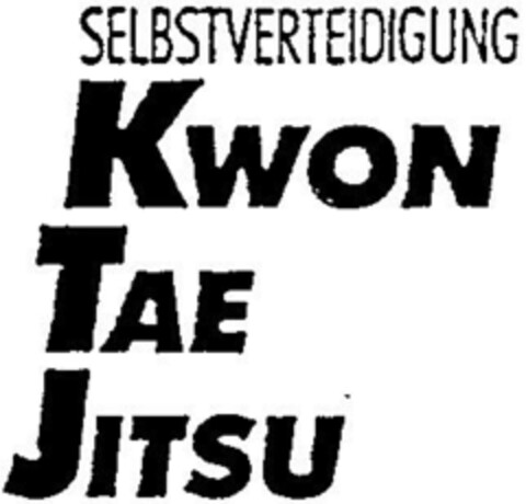 SELBSTVERTEIDIGUNG KWON TAE JITSU Logo (DPMA, 05/06/1998)