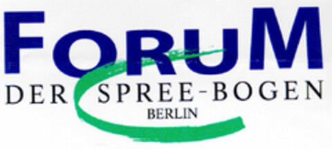 FORUM DER SPREE-BOGEN BERLIN Logo (DPMA, 02.06.1998)