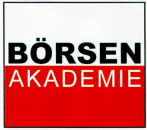 BÖRSEN AKADEMIE Logo (DPMA, 06/05/1998)