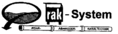 rak-System ROHR ABWASSER KANALTECHNIK Logo (DPMA, 17.06.1999)