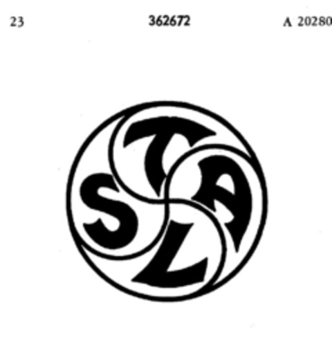 STAL Logo (DPMA, 20.09.1926)