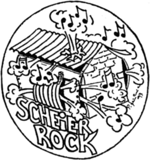 SCHEIER ROCK Logo (DPMA, 28.06.1994)