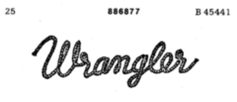 Wrangler Logo (DPMA, 12.12.1970)