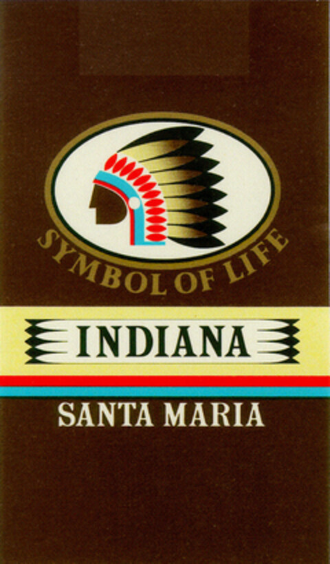 INDIANA SANTA MARIA Logo (DPMA, 09/17/1985)