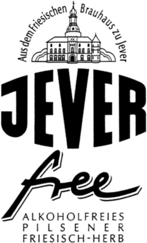 JEVER free Logo (DPMA, 08.03.1991)
