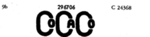 COCACO Logo (DPMA, 23.10.1922)