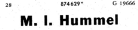 M.I. Hummel Logo (DPMA, 13.04.1970)