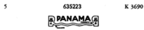 PANAMA Logo (DPMA, 15.01.1952)