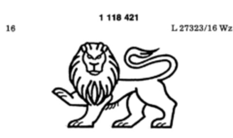 1118421 Logo (DPMA, 08.05.1984)