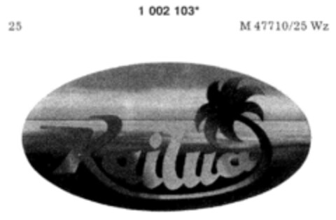 Kailua Logo (DPMA, 19.12.1979)