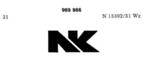 NK Logo (DPMA, 21.01.1977)